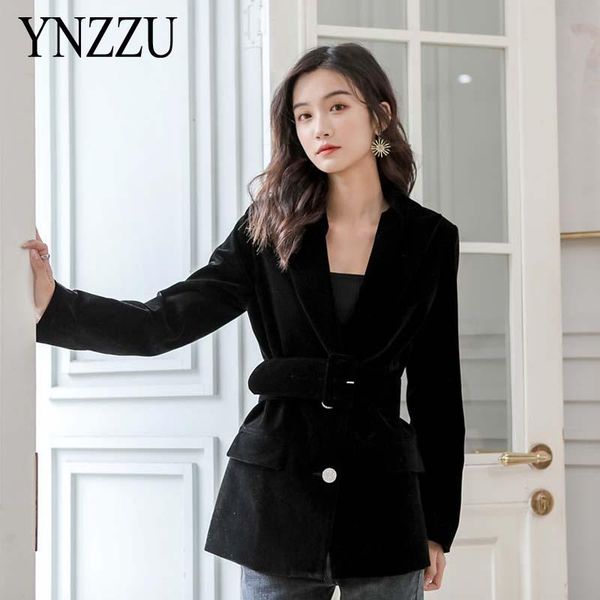

office ladies black women blazer jacket 2021 long sleeve slim with blet female coat single breasted outwear chic ynzzu 9o176 women's su, White;black