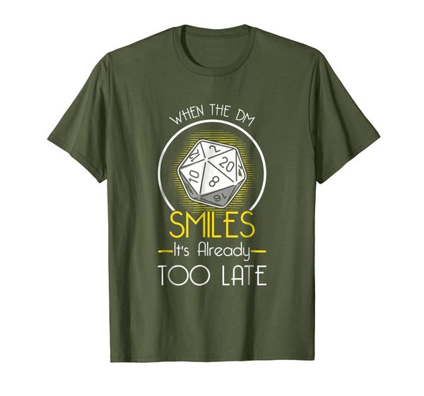 

When The DM Smiles It' Already Too Late Shirt, Mainly pictures