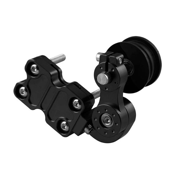 

handlebars universal modified cnc aluminum alloy motorcycle chain regulator accessories atv adjuster tensioner tool roller