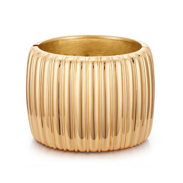 

wide-brimmed bangle bracelet fashion lantern noodles pattern bracelets simple personality temperament wrist drum shape boutique decoration r, Black