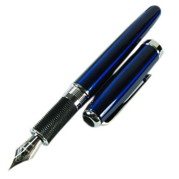 

fountain pens jinhao 601 arrow clip dark blue pen 18kgp m nib size