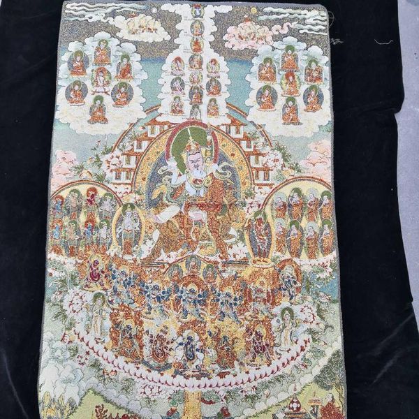 

other arts and crafts a portrait of dzogchen guru rinpoche nyingma barong chenning thangka buddha