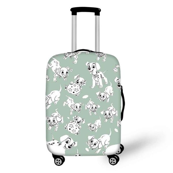 

toiletry kits twoheartsgirl dalmatian dog luggage covers stretch protective cover travel accessories for 18-32"trunk case