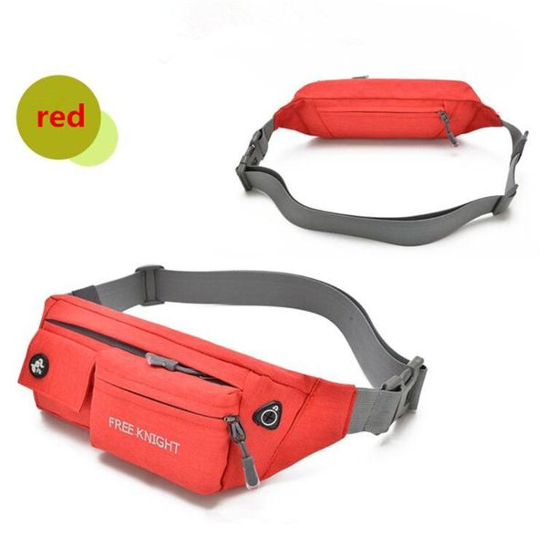 

fashion women traveling waist packs wallet cell phone holder mens belt bag designer pack listen to music military nylon bags