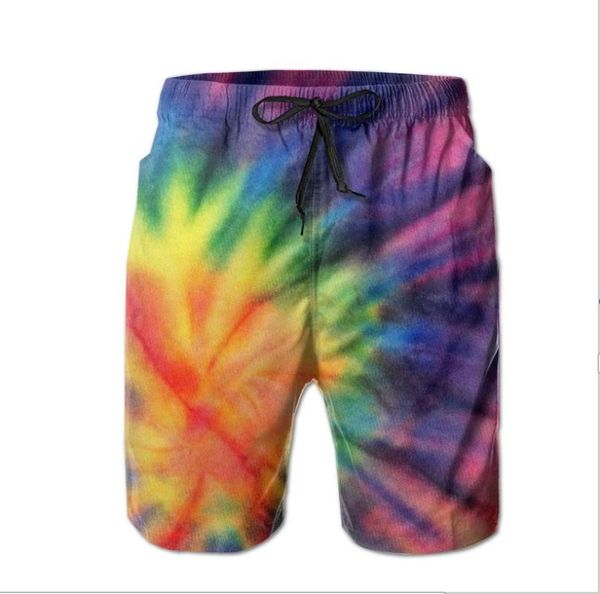 

men's beach pants fishing 3d summer casual printed fish shorts rainbow, White;black