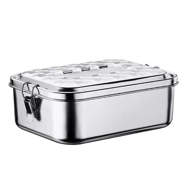 

dinnerware sets lunch box 304 grade stainless steel silicone seal ring leakproof bento 100014001900ml containers