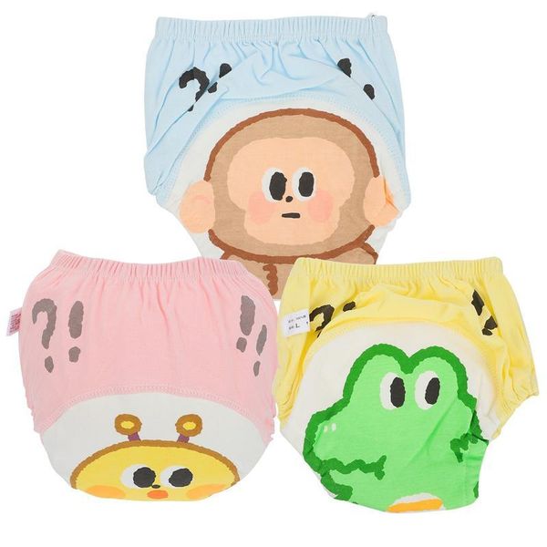 

cloth diapers 3pcs baby cartoon potty training pants washable born nappy