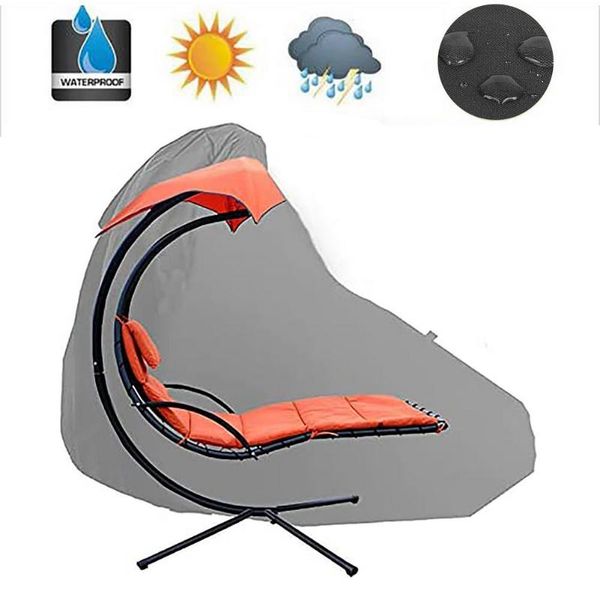 

shade garden waterproof patio chair cover egg swing dust protector with zipper protective case for hanging