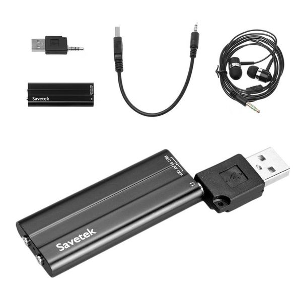 

digital voice recorder ootdty mini clip usb pen mp3 player activated audio 8gb/16gb
