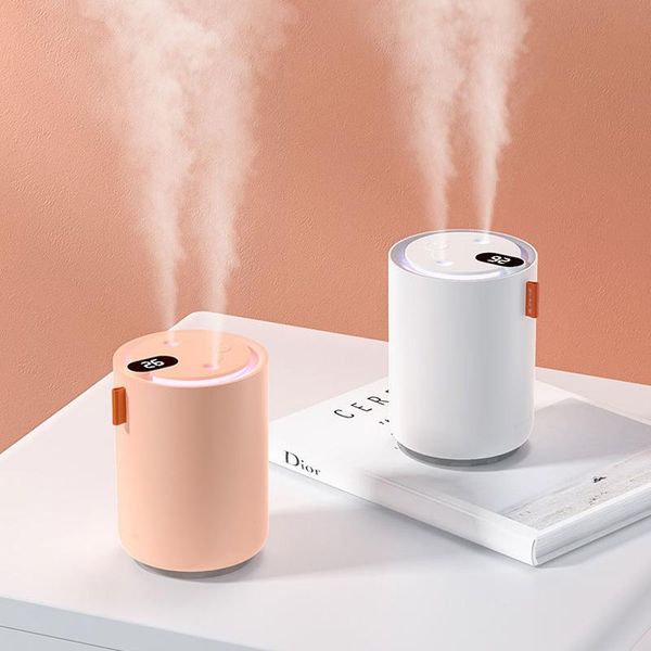 

humidifiers light oxygen double spray humidifier 500ml usb rechargeable large mist ultrasonic air diffuser