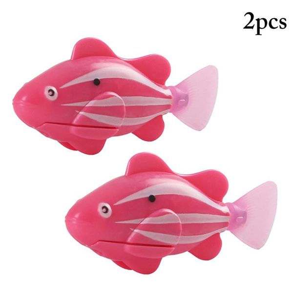 

electric fish cat toy set simulation moving funny swimming aquarium decor toys