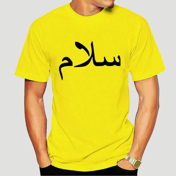 

men's t-shirts arabic writing peace mens t shirt arab text muslim language style men shirts 100% cotton classic wholesale 0571j, White;black