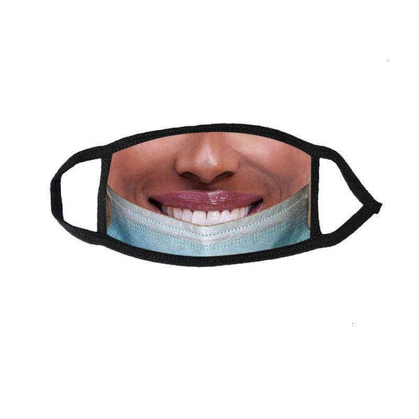 

funny facial mask dust-proof cotton prank printed straight