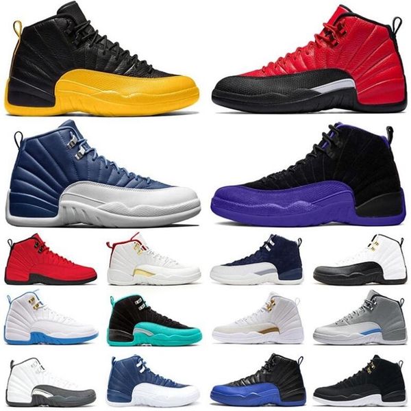 

12 mens basketball shoes 12s xii size us 13 jumpman 23 dark concor flu game bulls fiba gamma trainers sports sneakers eur 47