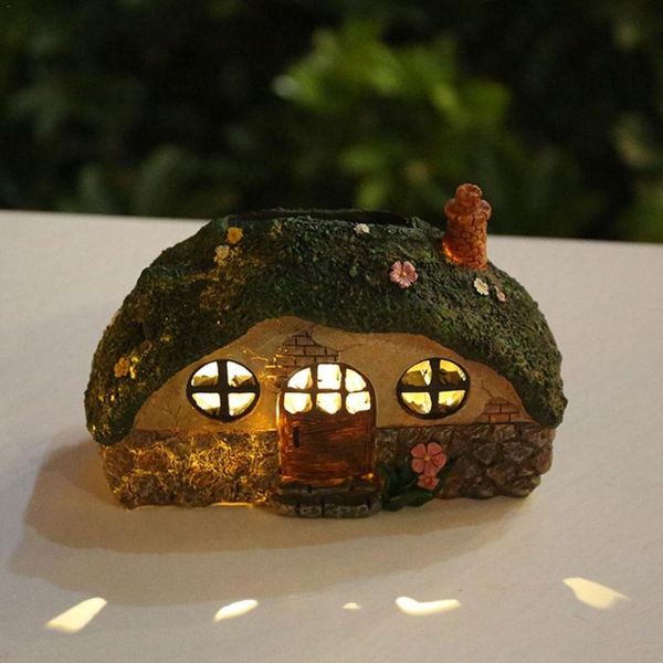 

lawn lamps gardening solar powered led light fairy house anti-corrosion lamp for outdoor garden decor