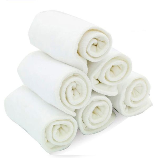 

cloth diapers elinfant 10pcs 3 layers microfiber diaper nappy insert super absorbent 35x13.5cm fit baby pocket