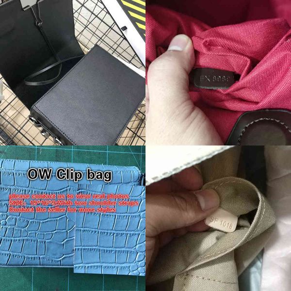 

2019ss white black shoulder bag sculpture designer handbags luxury bags binder clip bag, Brown;gray