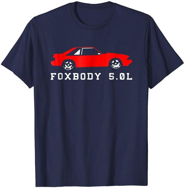 

cool t-shirt foxbody 5.0 tee t-shirt size m-5xl, White;black