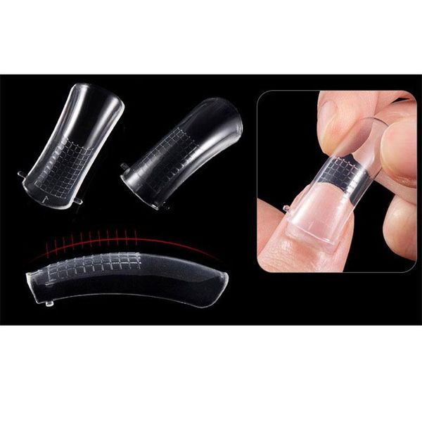 

false nails 120 pieces/box of extended nail pieces artificial tips tip manicure set, Red;gold