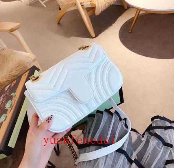 

newset women lady messenger bags 22cm love heart v wave pattern satchel genuine leather shoulder bag chain handbags purse