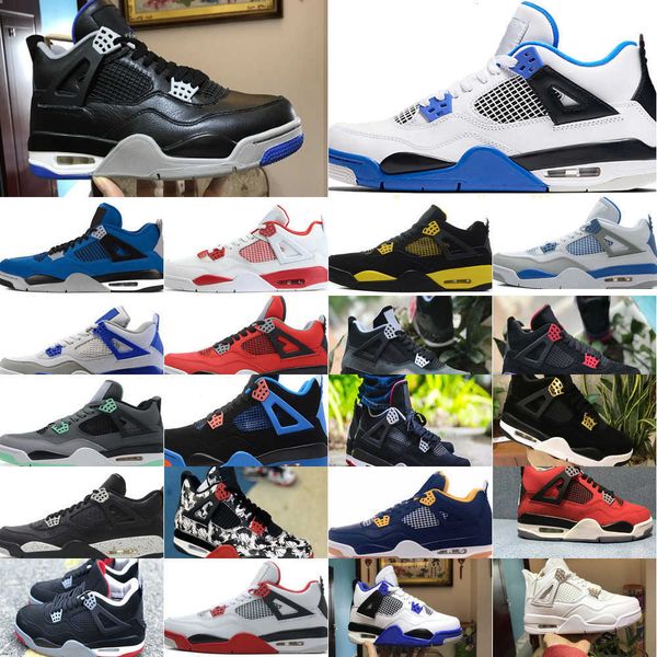 

black 4s travis scotts mens basketball shoes unc white cement rasta retroes 4 jumpman winterized loyal blue mushroom sneaker 13