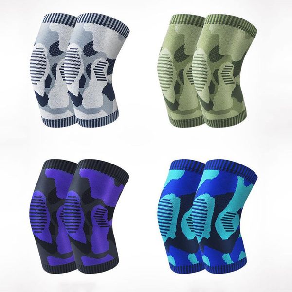 

elastic sports knee pads breathable support brace running fitness cycling pad sleeve for basketball volleyball elbow &, Black;gray
