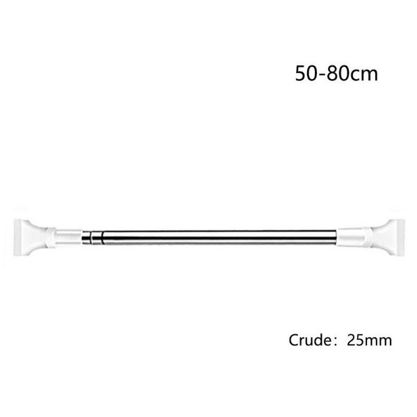 Tende da doccia Pali estensibili Bastone per tende Asciugamano migliorato Binari antiruggine Barre Appendiabiti Bagno Acciaio inossidabile