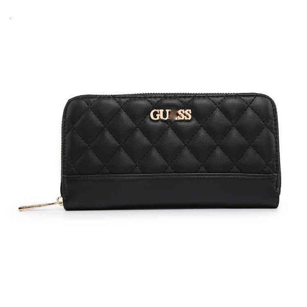 

2021 new lingge long women's zero single zipper fashion wallet
