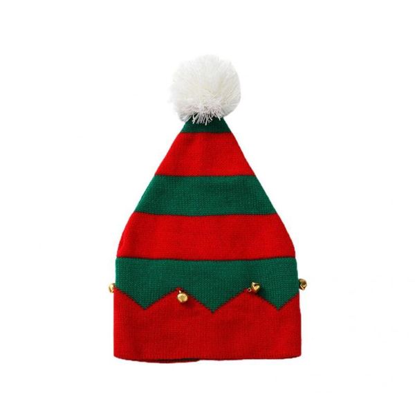 

party hats christmas hat contrast colors warm anti-shrink kid for daily wear
