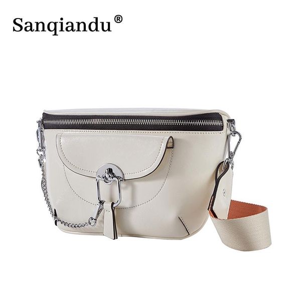 

evening bags women messenger belt bag pack leather fashion waist girl crossbody travel fanny chest bolsas ladies mini shoulder