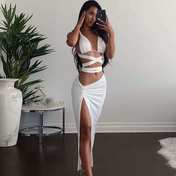 

dresses two piece casual night club suit women's irregular drs, Black;gray