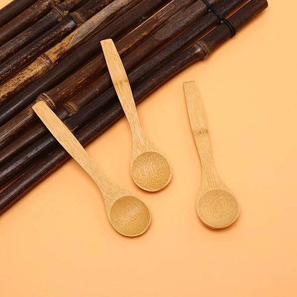 

spoons kitchen cooking teaspoons condiment utensil soup spoon avoid burns bamboo 16*3cm wood