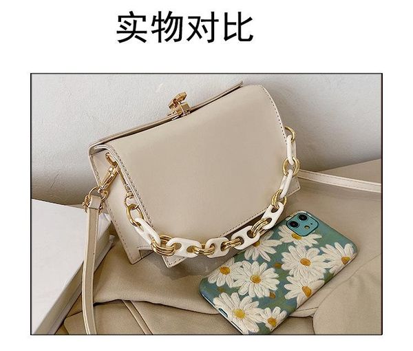 

textured small bag female 2021 designer handbags chain portable square personality single shoulder messenger bags