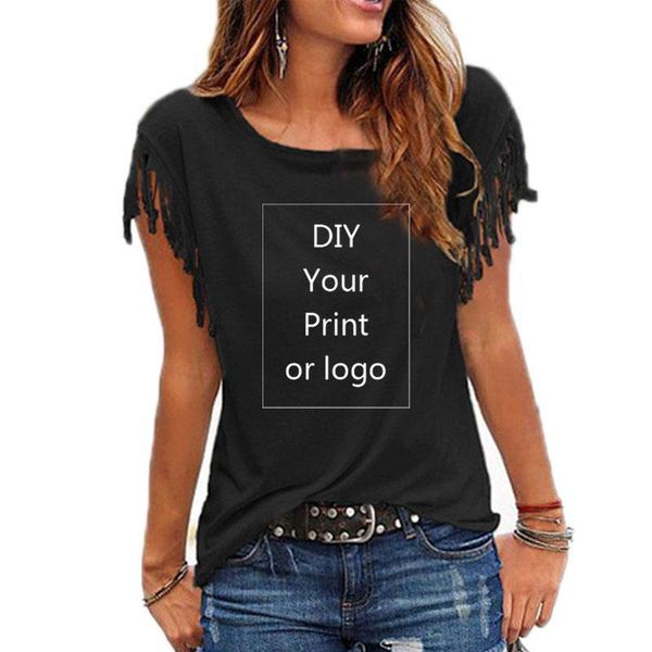

customized print diy long your women like p or logo size s 5xl cotton tees, White