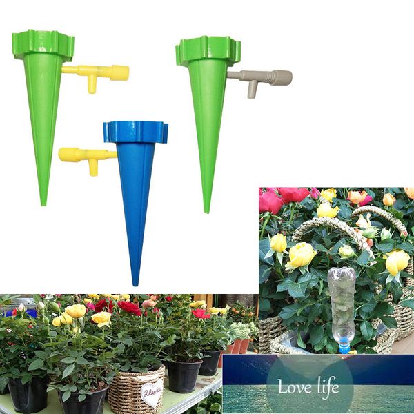 Outras torneiras 6 pçs / lote Automatic Drip Ferramenta de Irrigação Spikes Flower Plant Garden suprimentos úteis Auto-rega dispositivo ajustável