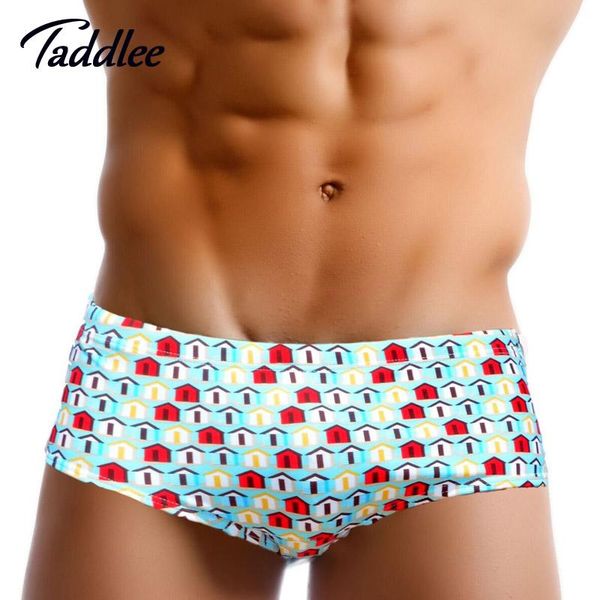 

one-piece suits taddlee brand men swimwear swimsuits swimming boxer trunks man mens swim bikini briefs gay surf board shorts europe size