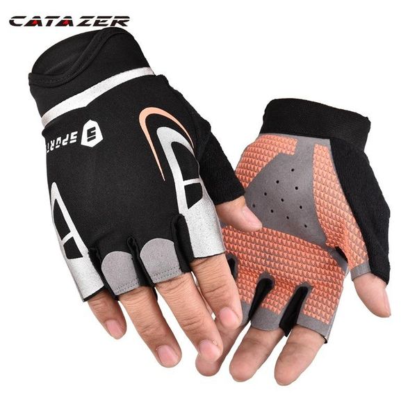 

ridding gym gloves heavyweight sports weight lifting body building training sport fitness fiting cycling, Black