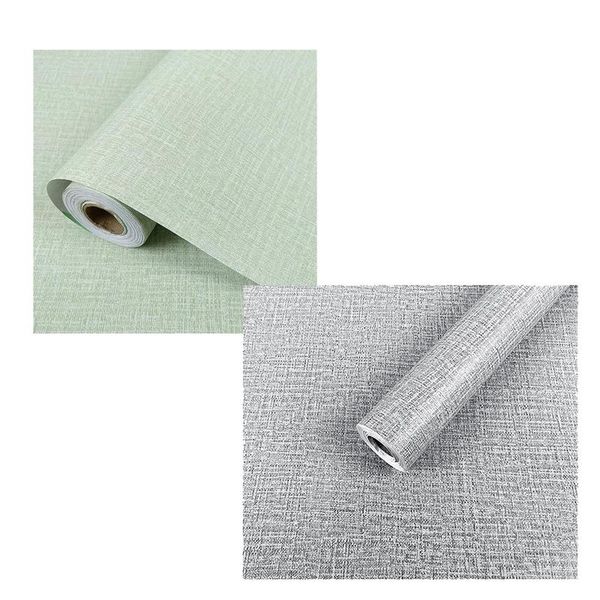 

faux wall paper self-adhesive contact removable kitchen backsplash door (17.7inch 394 inch) wallpapers