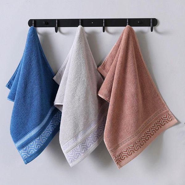 

towel cotton absorbent stripe rectangular jacquard face bathroom daily necessities