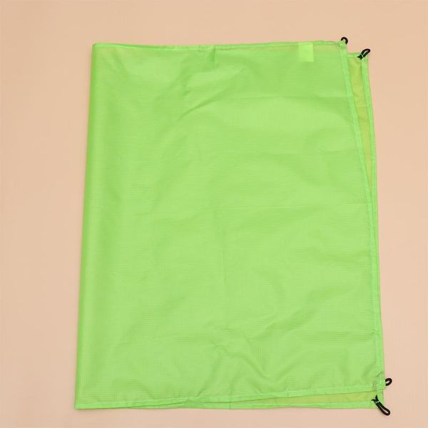 

outdoor pads green portable waterproof picnic mat foldable camping beach pad multifunctional mattress with 4pcs nails and storage bag for
