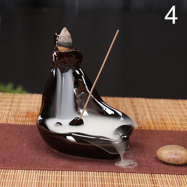 

fragrance lamps small buddha incense holder backflow censer home office teahouse decor j99store