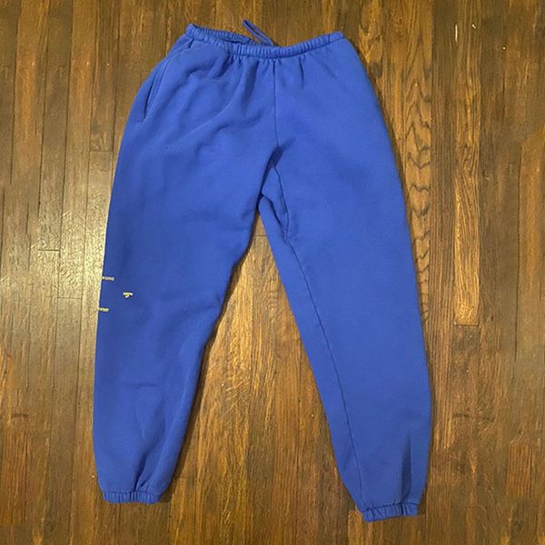 

men's pants kanye west jesus is king sweat pants with a 3-d pattern, cotton casual sweatpants, for autumn and winter, Black