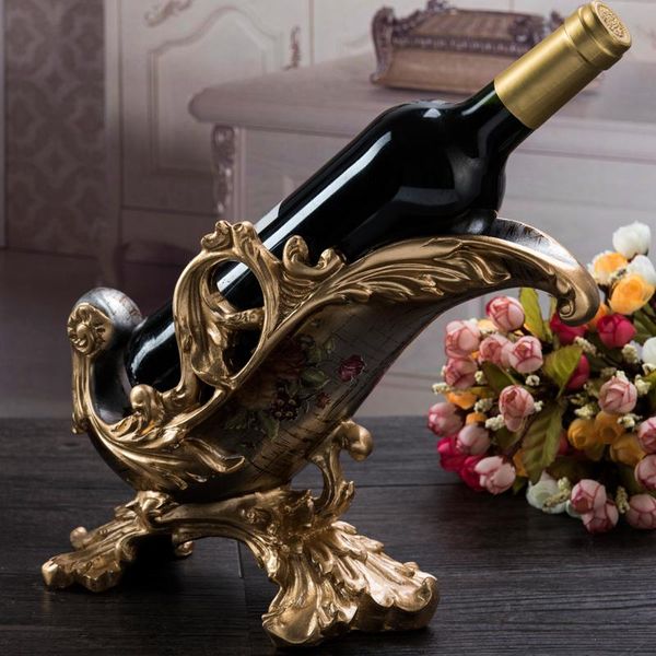

vases the european wine rack home furnishing luxury decor resin crafts living room decoration