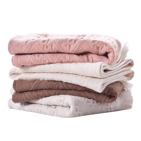 

hand towel -4pc 100% cotton for plaid towels face care grey toalha 32x72cm