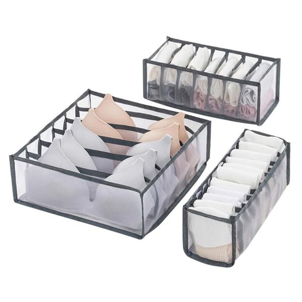 

storage drawers 3pcs underwear bag socks bra drawer organizer compartment box