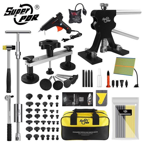 

professional hand tool sets super pdr tools car paintless dent repair slide hammer bridge puller lifter kit herramientas remove