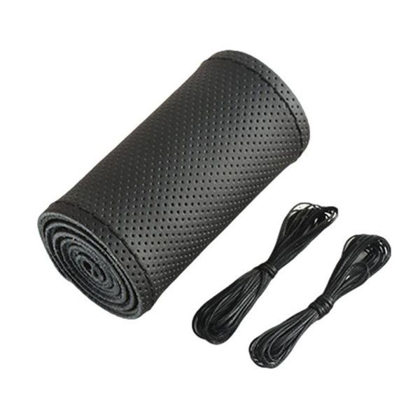 

car steering wheel braid cover pu leather covers suitediy texture soft auto accessories 2021