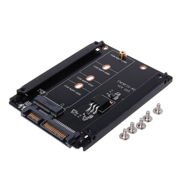 

computer cables & connectors m.2 ssd to 2.5in sata3 adapter converter card dropship