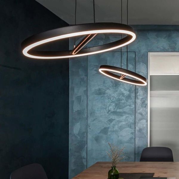 

pendant lamps modern circle led light for dinning room creative designer ins suspension hanging lighting denmark lamp