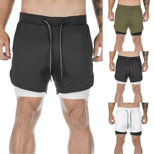 

men's pants mens shorts summer sweatshorts casual running gym sports short trousers, Black